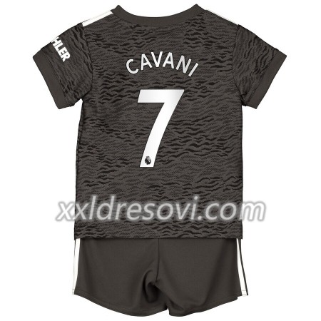 Manchester United Edinson Cavani 7 Drugi Dječji Komplet Dresovi za Nogomet 2020-2021 (+ kratke hlače)